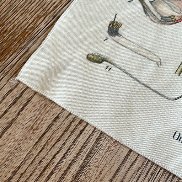 Botanical floral fabric textile art frameable - Picture 8 of 10